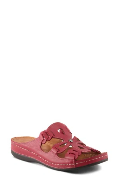 Spring Step Mezera Sandal In Red