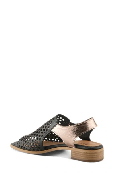 Spring Step Gosset Sandal In Black Multi