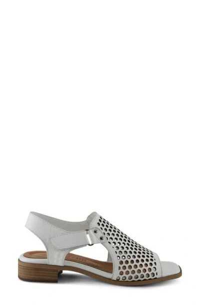 Spring Step Gosset Sandal In White