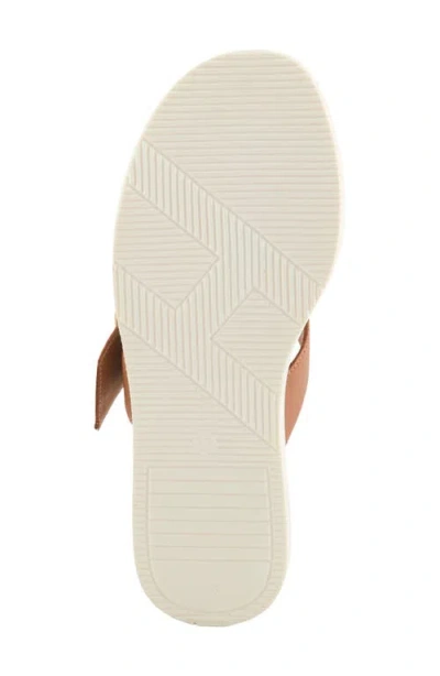 Spring Step Seaport Slide Sandal In Camel