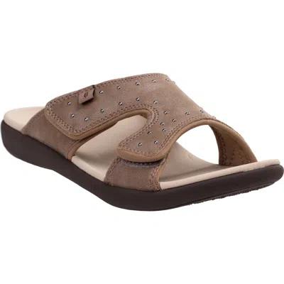 Revitalign Kholo Fresca Slide Sandal In Fossil