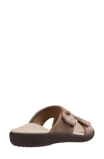 Revitalign Kholo Fresca Slide Sandal In Fossil