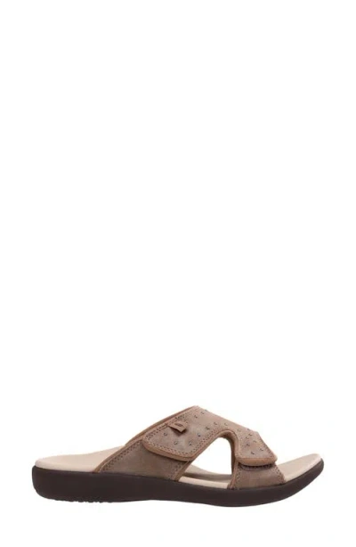 Revitalign Kholo Fresca Slide Sandal In Fossil