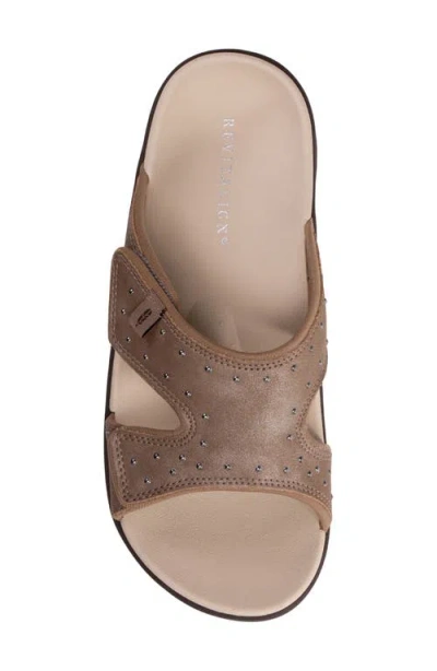 Revitalign Kholo Fresca Slide Sandal In Fossil