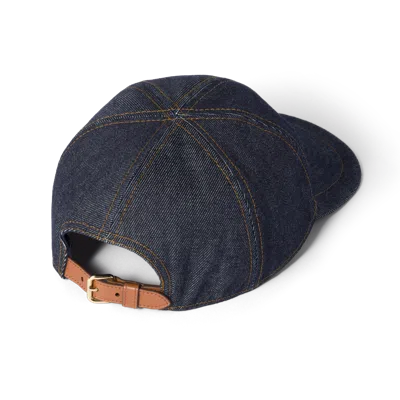 Miu Miu Bowler Cap In Blue/brandy