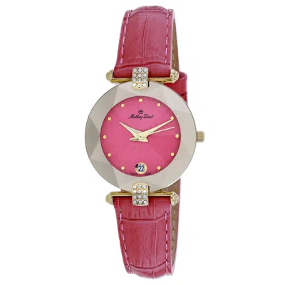 Mathey-tissot Women's Pyramide Pink Dial Watch In Pink