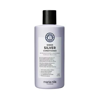 Maria Nila Sheer Silver Conditioner In No Color