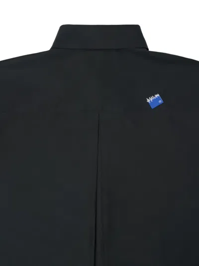Ader Error Cotton Shirt In Black