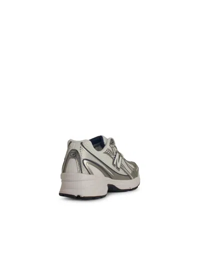 798 New Balance '740' White Mesh Sneakers