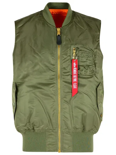 Alpha Industries Men S Ma-1 Heritage Vest Sage