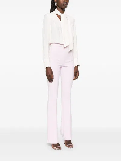 Elisabetta Franchi Viscose Jumsuit With Removable Trouser In White