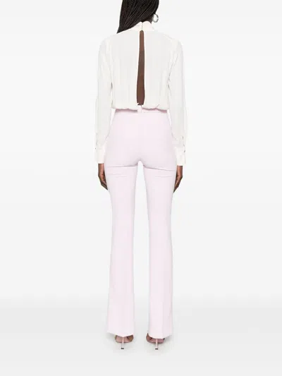 Elisabetta Franchi Viscose Jumsuit With Removable Trouser In White