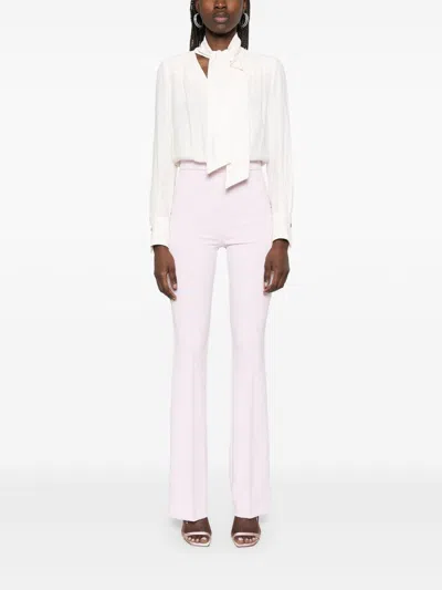 Elisabetta Franchi Viscose Jumsuit With Removable Trouser In White