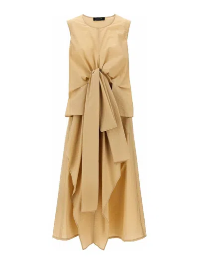 Fabiana Filippi Loewe Ivory Wool Vest In Neutral