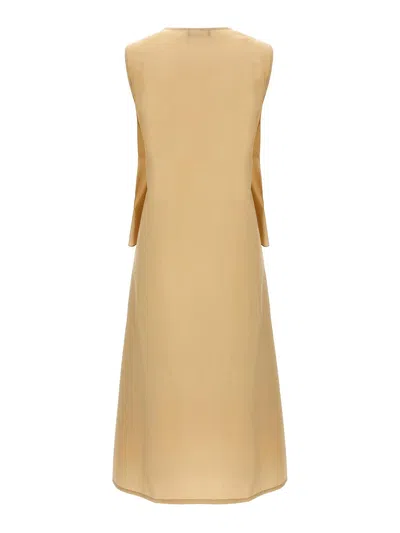 Fabiana Filippi Loewe Ivory Wool Vest In Neutral