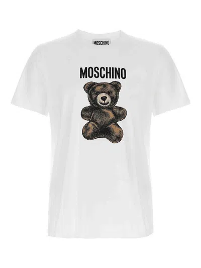 Moschino Teddy Bear T-shirt In White
