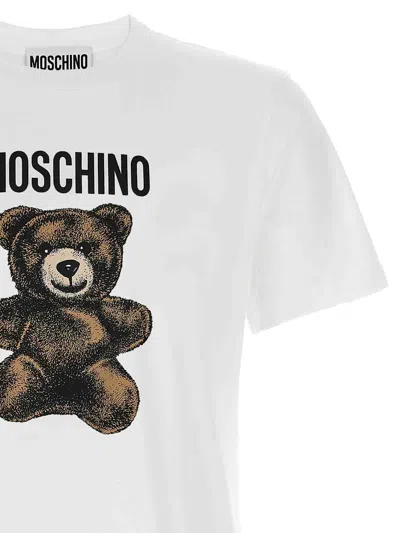 Moschino Teddy Bear T-shirt In White