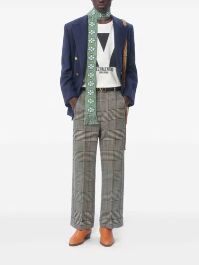 Valentino T-shirt Logo In Cream