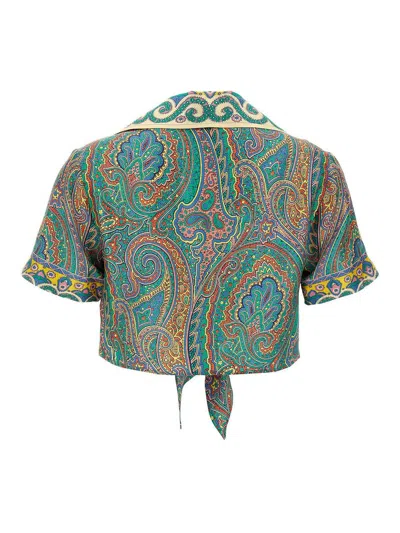 Etro Paisley-print Beach Cover Up In Multi
