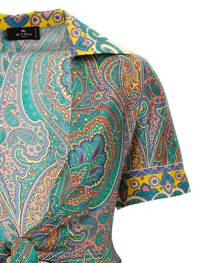 Etro Paisley-print Beach Cover Up In Multi