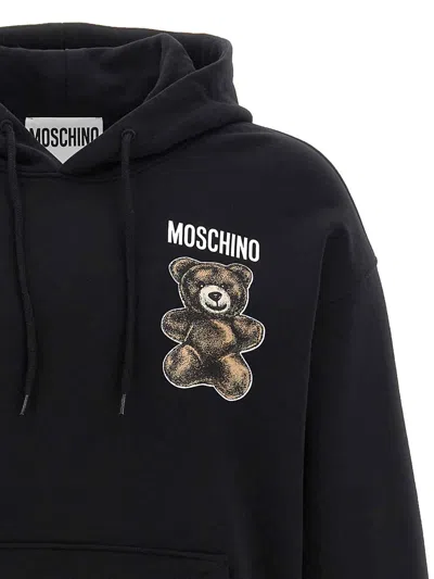Moschino Couture Man Sweatshirt Black Size Xl Cotton
