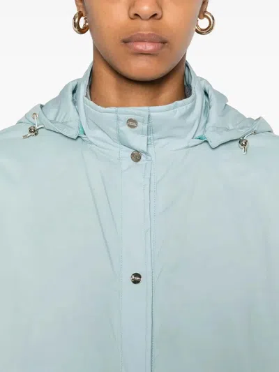 Herno Ecoage Jacket In Light Blue