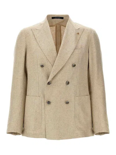 Tagliatore Montecarlo Blazer In Beige