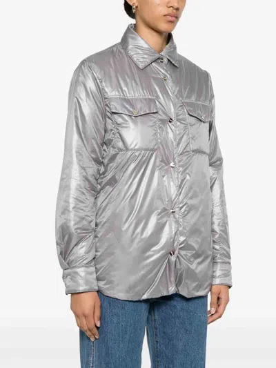 Herno Shirt Jacket In Grey