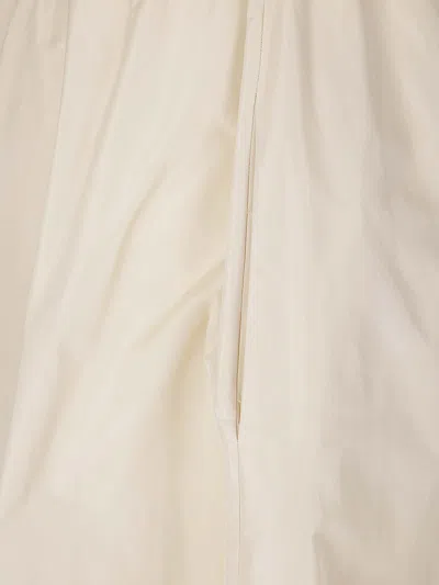 P.a.r.o.s.h Parosh Maxi Skirt With Gathered Elastic Waistband And Flowing Silhouette In Beige