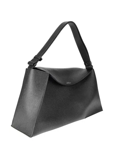 Studio Nicholson The Folded Shoulder Bag In Black