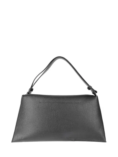 Studio Nicholson The Folded Shoulder Bag In Black