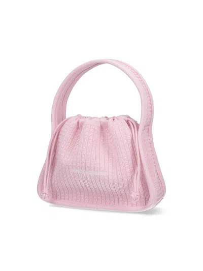 Alexander Wang Ryan Small Bucket Bag In Nude & Neutrals