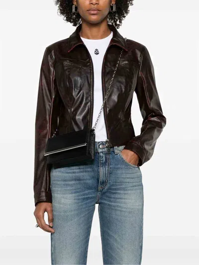 Alexander Mcqueen Mini Cross-bar Cross Body Bag In Black