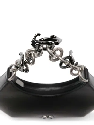 Off-white Hemisphere Shoulder Bag In Black