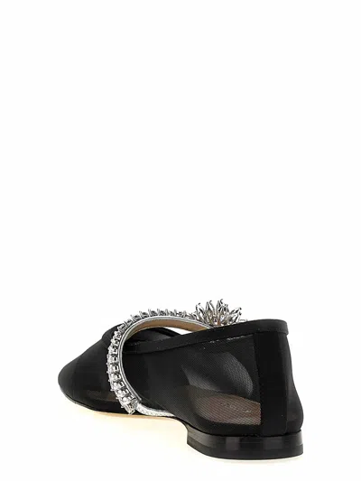 Mach&mach Mach & Mach 'lotus' Ballet Flats In Black