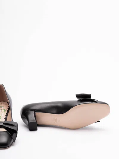 Valentino Décolleté Bowow Black In Black