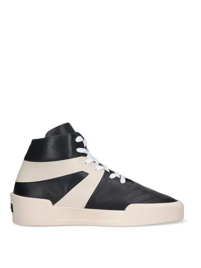 Fear Of God Contemporary Low Top Sneakers With Contrasting Panels In Black