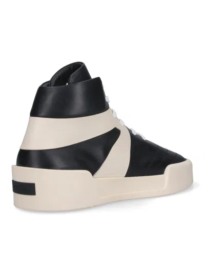 Fear Of God Contemporary Low Top Sneakers With Contrasting Panels In Black