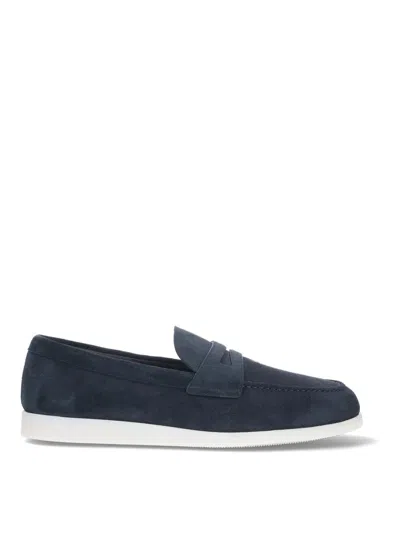 Church's Suede Loafers In Black