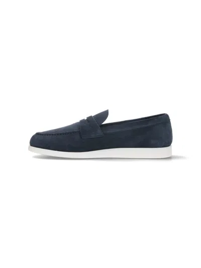 Church's Suede Loafers In Black