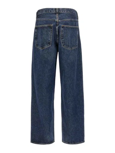Agolde Sky Blue 90 Jeans In Blue