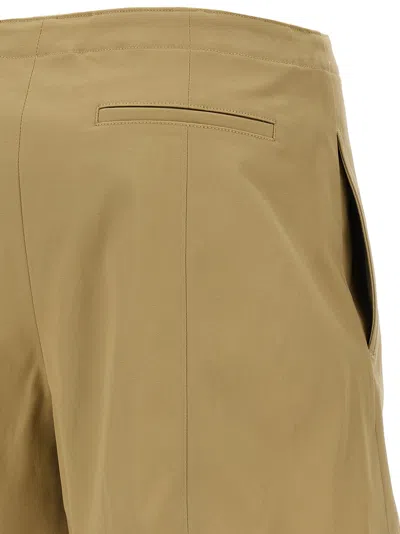 Theory Cotton Shorts With Back And Side Pockets