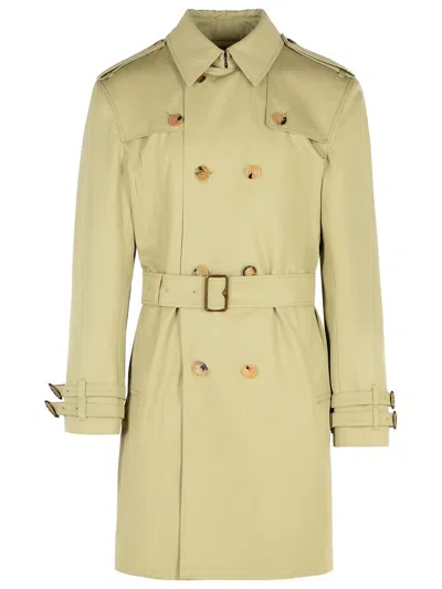 Burberry Medium Cotton Gabardine Trench Coat