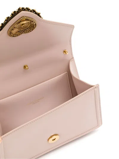 Dolce & Gabbana Women Devotion Small Leather Handbag
