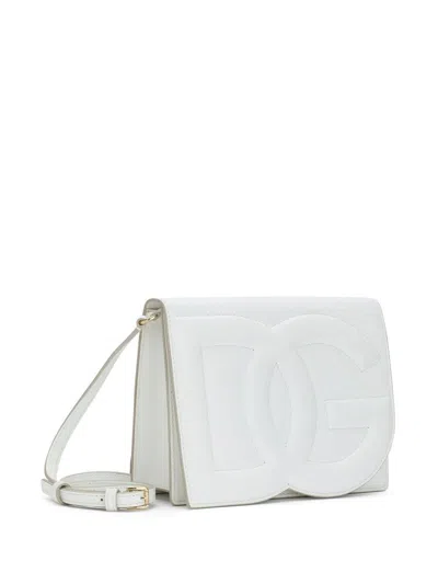 Dolce & Gabbana Women Dg Logo Leather Crossbody Bag