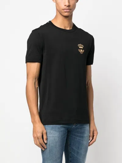 Shop Dolce & Gabbana Logo Cotton T Shirt