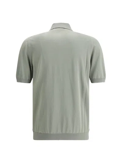 Svevo Short-sleeve Knit Shirt In Green
