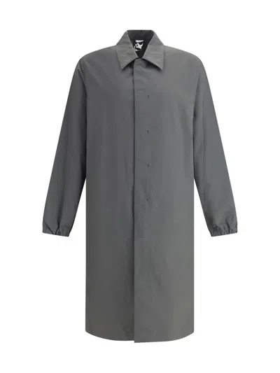 Gr10k Gray Polyamide Coat In Multi
