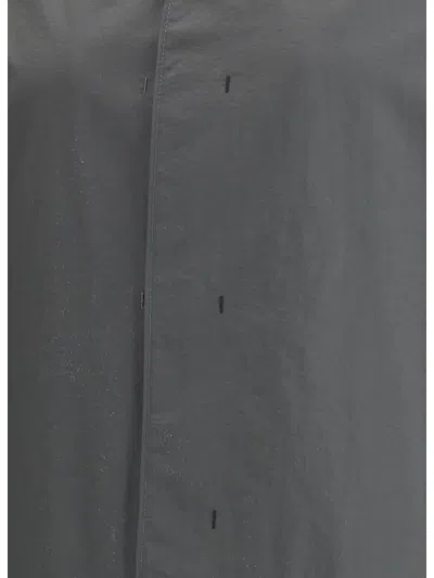 Gr10k Gray Polyamide Coat In Multi