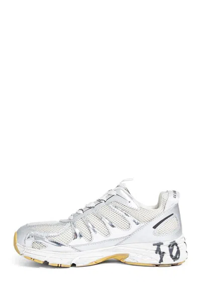 44 Label Group Sneakers Dragger Argento In White